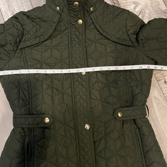 Weather Proof Quilted Hooded Walker Coat - Picture 8 of 9